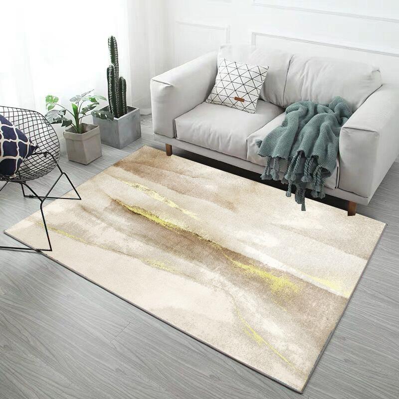 Ins Nordic Living Room Carpet Modern Minimalist Coffee Table Bedroom Bedside Full of Rug Floor Mats Easy To Clean Very Beautiful