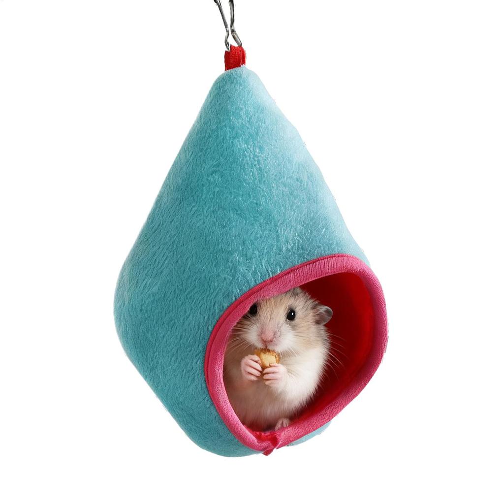 Ferret Hammock for Cage Hangable Hedgehog Nest Hamster Squirrel Hammock for Enrichment Relaxing Sleeping Indoor Outdoor Tiny Pet