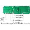 3.2V/3.7V Solar Lamp Controller Module Solar Light Circuit Board Microwave Sensor Induction with Switch for Solar Lawn Lights/Landscape Lights/Garden