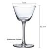 6PCS 120ml Stemmed Martini Glass - For Drinking Martinis, Manhattans, Vodka, Gin, and Cocktails Set of 6