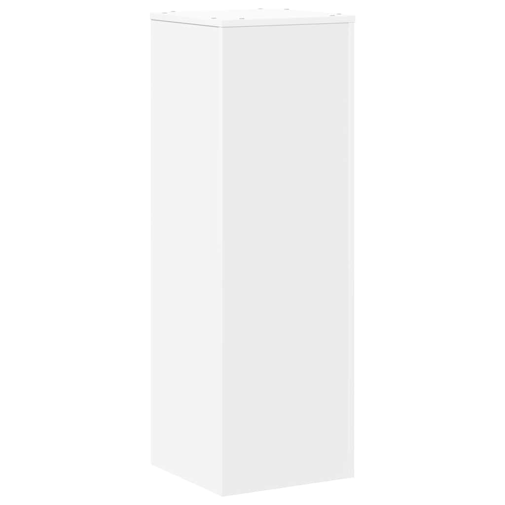 Supporto per Piante Bianco 33 x 33 x 100 cm Truciolato