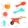 1 Set Toys Cart Shovel 2 Pieces Burr- Toddler , Durable And
