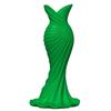 3D-gedruckte kreative Kleiderdesign-Vase Minimalistischer dekorativer Blumentopf für Eingangsbereich Regal Heimgeschenk für Frauen