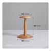 Shaped Hat Stand | Smooth Wood Finished, Tabletop Stand, for Boutique