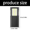 Weatherproofs Emergency Light 800LM 4 Mode USB Rechargeable 8H Runtimes for Campers Cyclists Power Outages Preparedness