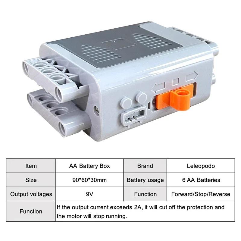 Remote 2.4G Control Receiver Component Programmable Sprayer Motor Telescopic Push Rod Music Box Power Parts Building Block Led