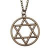 Witch Knot Pendant Necklace Wiccan Celtic Occult Protection Jewelry 45cm or 70cm long chain
