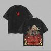 Anime NARUTO Jiraiya Manga Graphic Print T-Shirt Men Women Streetwear Y2K Harajuku Fashion Vintage Washed O-neck Cotton Oversized Top Summer New Tee