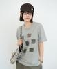 PARAKEET After Image Tee (Melange Gray)