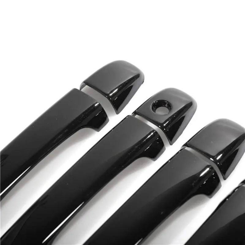 Door Handle Cover For Subaru Forester SJ 2013 2014 2015 2016 2017 2018 Glossy Black Pad Sticker Overlay Styling Accessories