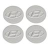 4pcs 56mm Car Wheel Center Hub Sticker Accessories for Hyundai N Sonata IX35 I20 I30 Azera Elantra Accent Santafe Genesis Verna NNH7