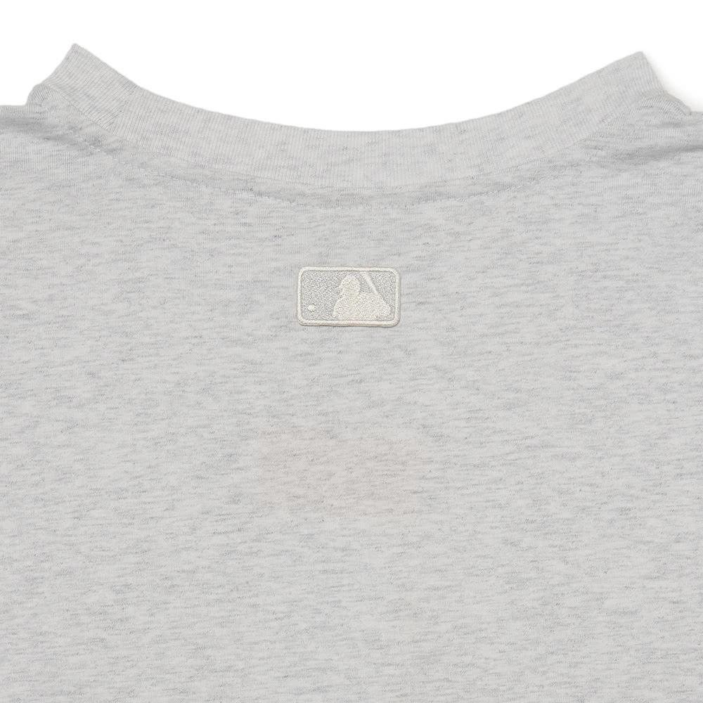 New MLB New York Yankees SS23 Short Sleeved Dresses Women's Light Gray 3FOPB0233-43MGL