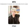 BTS PERMISSÃO PARA DANÇAR NO PALCO MINI CARTÃO FOTOGRÁFICO Fotocarteira Oficial