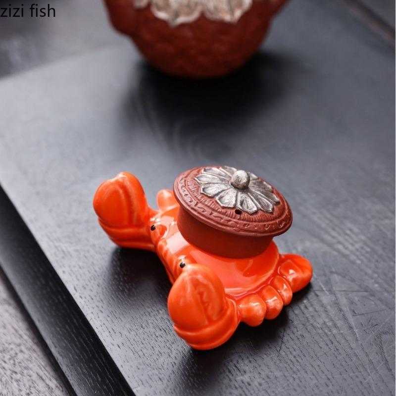 Crab Fragrance Insertion Ceramic Incense Holder Incensory Fragrance Tray Incense Burners Aromatherapy Plate Incenses Stove