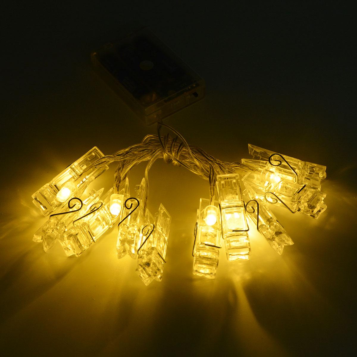 

Фотоклипы 1 м 2 м светодиодные гирлянды рождественские гирлянды гирлянды на батарейках на Рождество, Новый год, свадьба, украшение для дома и комнаты 1M теплый белый