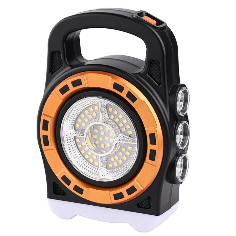 Multifunctional Solar USB Rechargeable Portable Lamp for Night Fishing and Camping