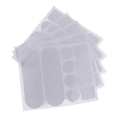 5 Piezas Acero Inoxidable Pegatina para Ollas Cinta de Reparación Autoadhesiva Parches para Ollas Impermeable Resistencia a Altas Temperaturas Cinta de Papel de Aluminio