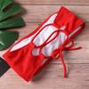 European & American Sexy Solid Color Bikini Swimsuit for Women