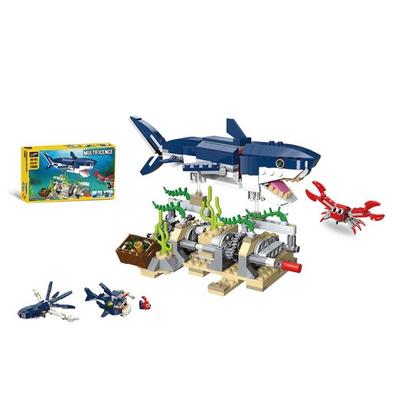 Dekul Biscytoi Shark 3in1 Transformation LEGO LEGO Compatible Block 31009