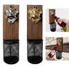 Magnetic Bottle Opener Wall Mount Bottle Opener Kitchen Tool for Refrigerator Kitchen Living Room Housewarming Present