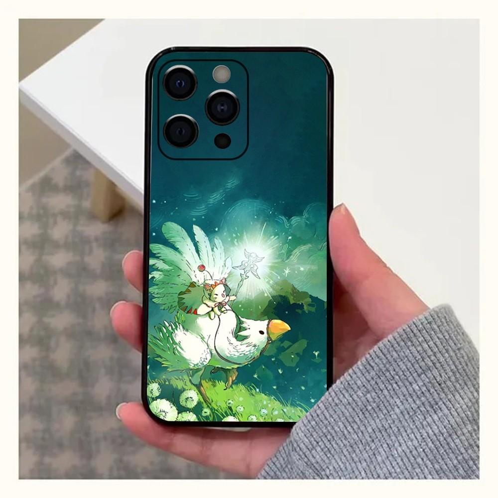 

M-Moogle Final Fantasy Phone Case For Apple iPhone 15,14,13,12,11,Pro,X,XS,Max,XR,Plus,Mini Soft Black Cover iPhone11PROMAX
