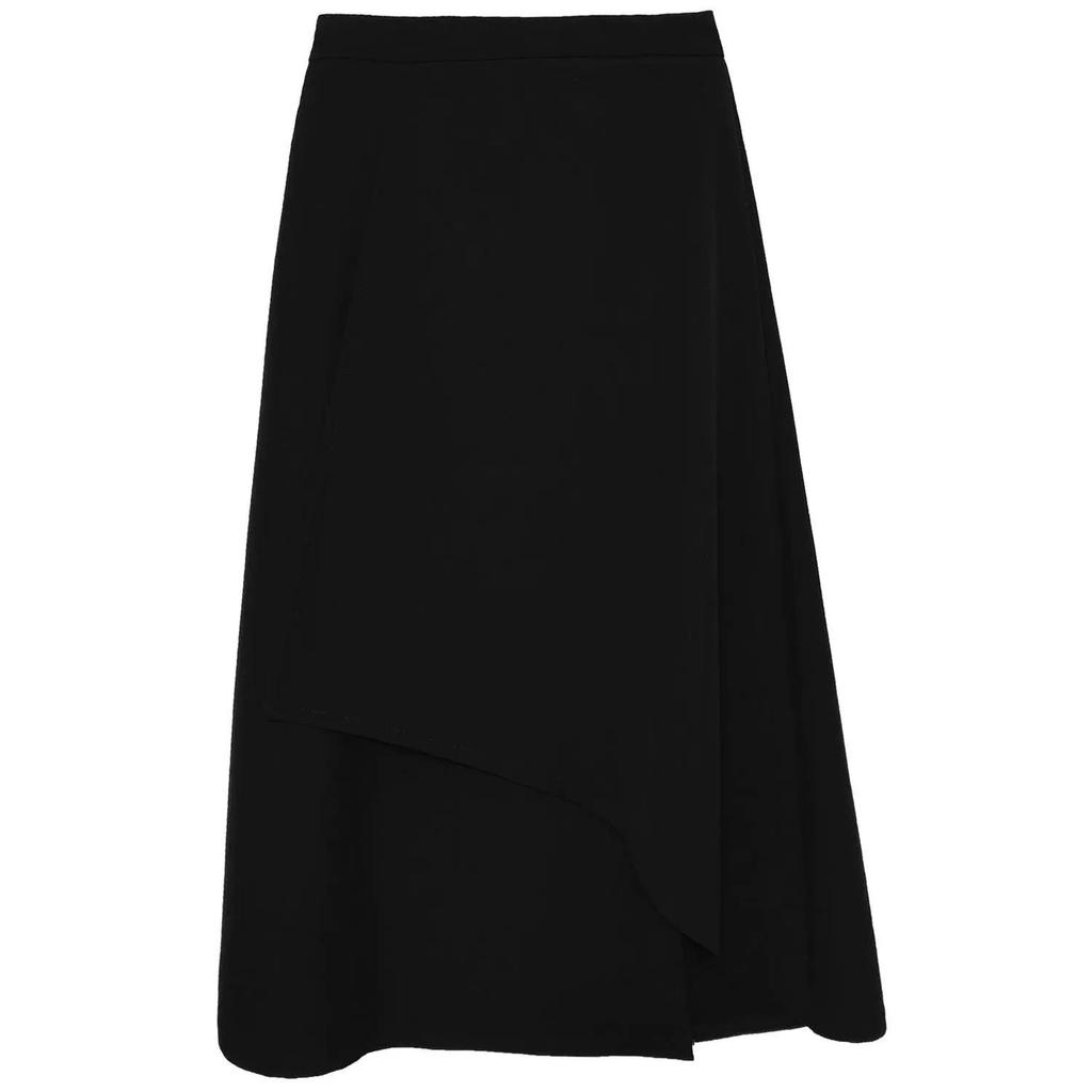 Autumn High-End Maternity Mid-Length Loose Casual Skirt with Belly Support