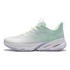 Li Ning Eazgo Buty do biegania z niską cholewką Damskie Sneakersy Biało-Niebieskie ARES014-2