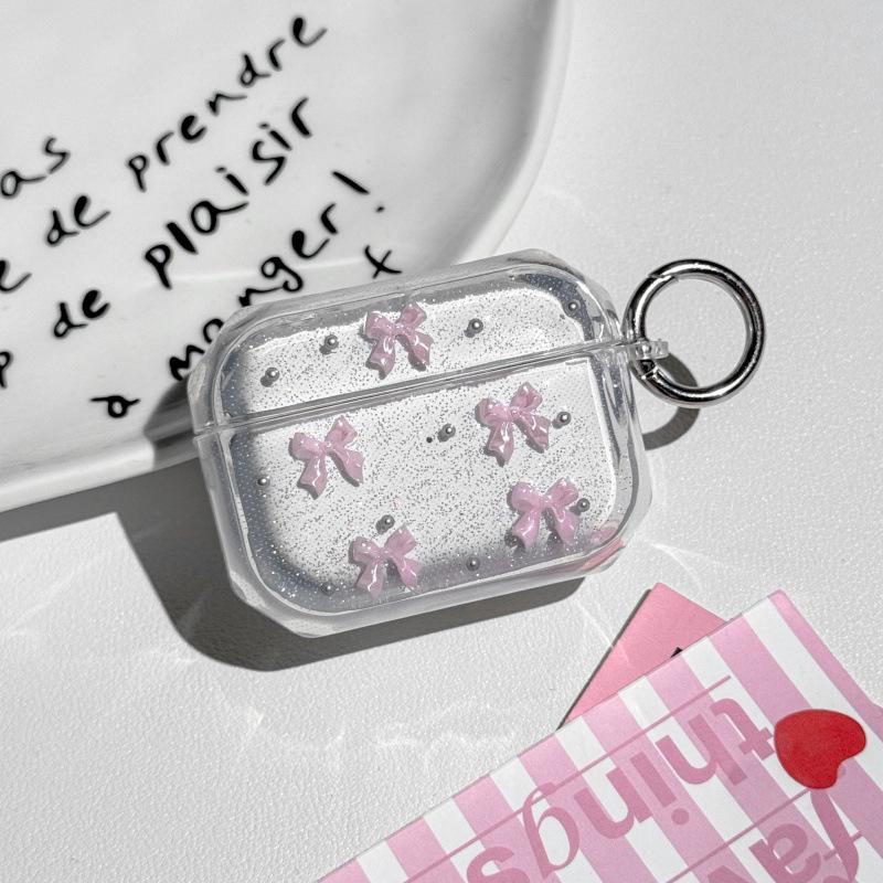The New Epoxy Tulip Is Suitable for AirPodsPro1 Earphone Case, Universal Photo Frame, Love Apple 1st Generation Soft Case.
