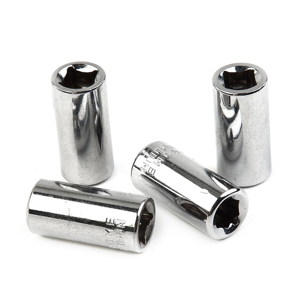 

4Pcs Screwdriver Bit Adapters 1/4 To 4mm Hex Shank Converter Insert Bit Holder 6.30mm Socket Bit For Precisio Tools China Mainland