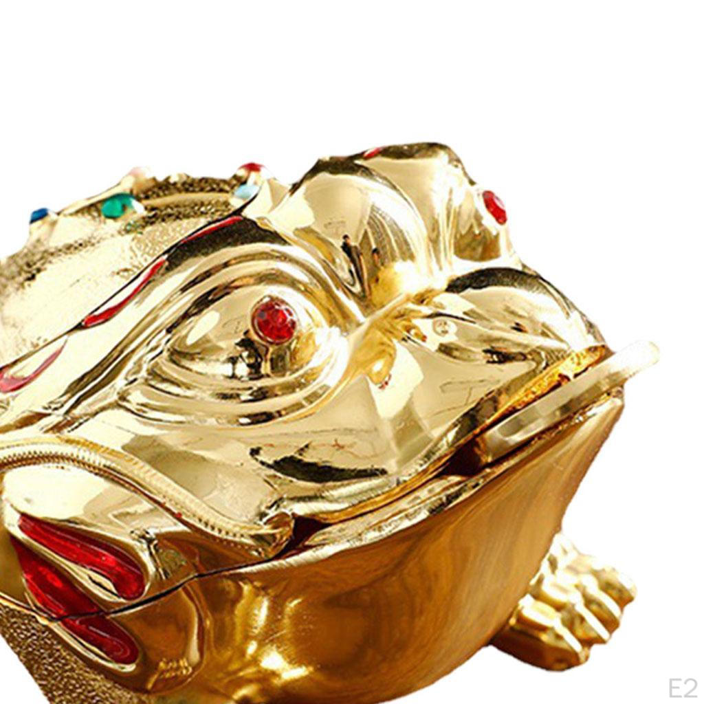 Holder with Lid Feng Shui Men Women Gift Indoor E Outdoor Statue Desktop Decor