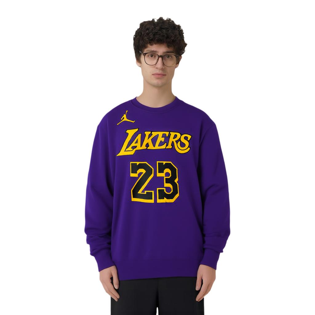 Jordan NBA Sweatshirt Men's Purple DR2409-508