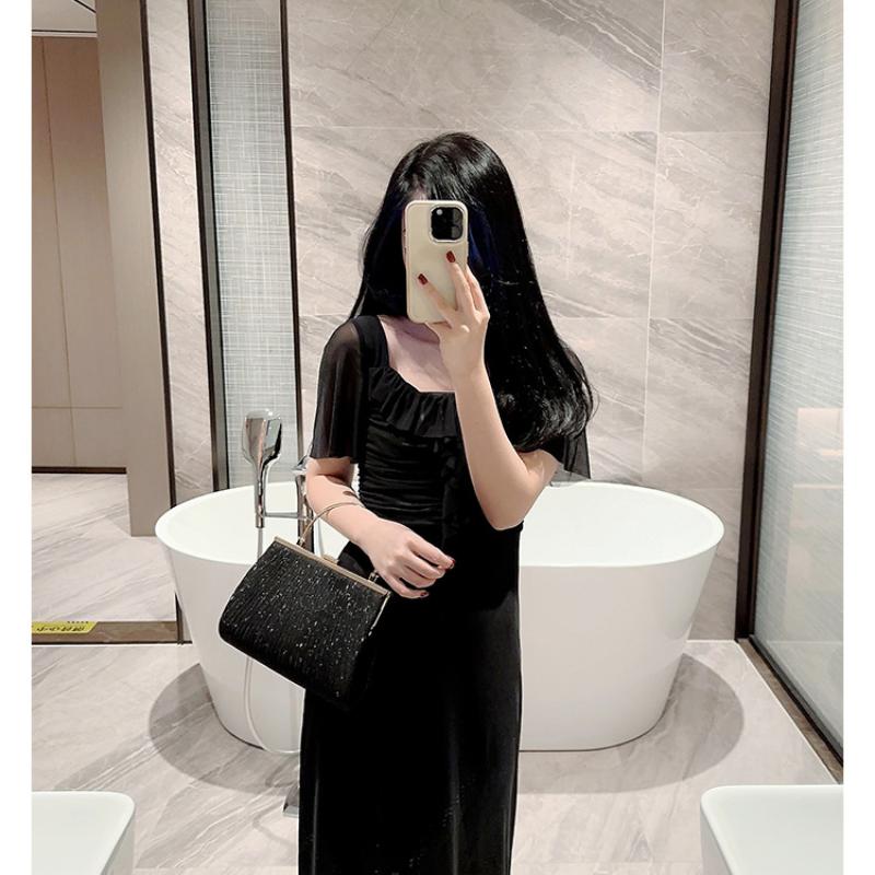 Fashion Ladies Evening Bags Banquet Large Capacity Clutch Handbags Glitter KTV Shoulder Crossbody Bags Women Wedding Dinner Bags