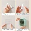 Excellent Cotton Pad Dispenser Easy To Take Sanitary Practical Wall Mounted Makeup Cotton Swabs Flip Organizer Storage Box