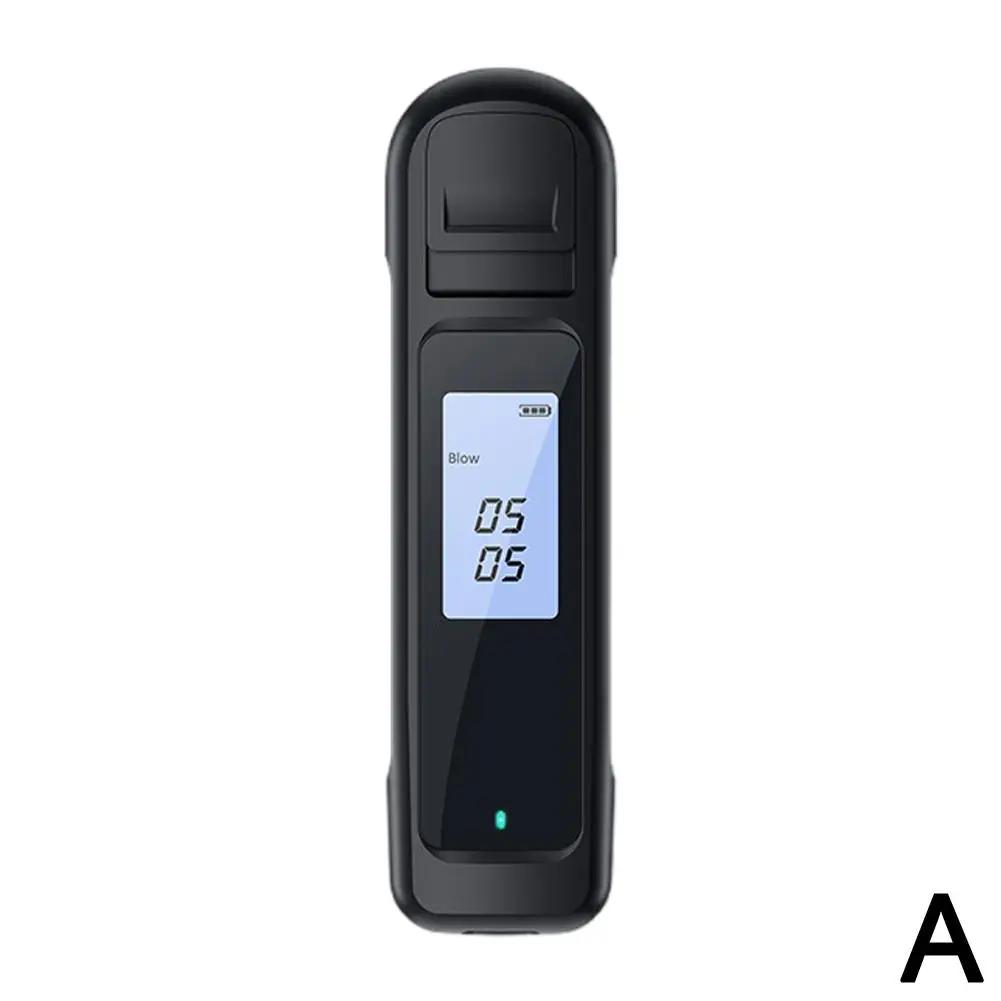 New High-end Alcohol Tester Blow Type Drunk Driving Led Tester Digital -border Vehicle Alcohol Exclusive Display C5q3