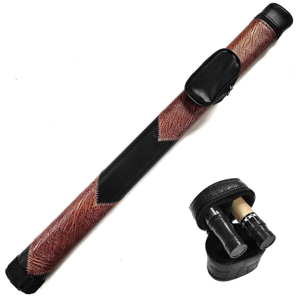 

1Pc Billiard Pool Cue Stick Case Protector 1/2 Cue Case Container Protective Portable Handle Carrier Carrying Bag Storage Pouch