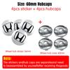 4pcs 56mm 60mm Car Wheel Center Hub Center Cap Rim Hub Dustproof Cover Emblemem For Honda Accord CRV XRV Civic Odyssey ahn256