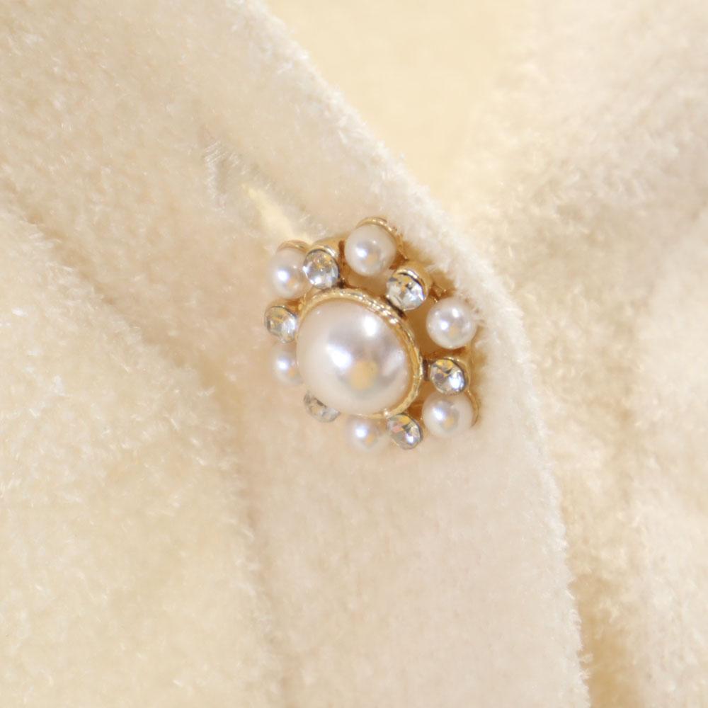 gelato pique Alphonse Mucha Collaboration Long Sleeve Frill Cardigan Women Used