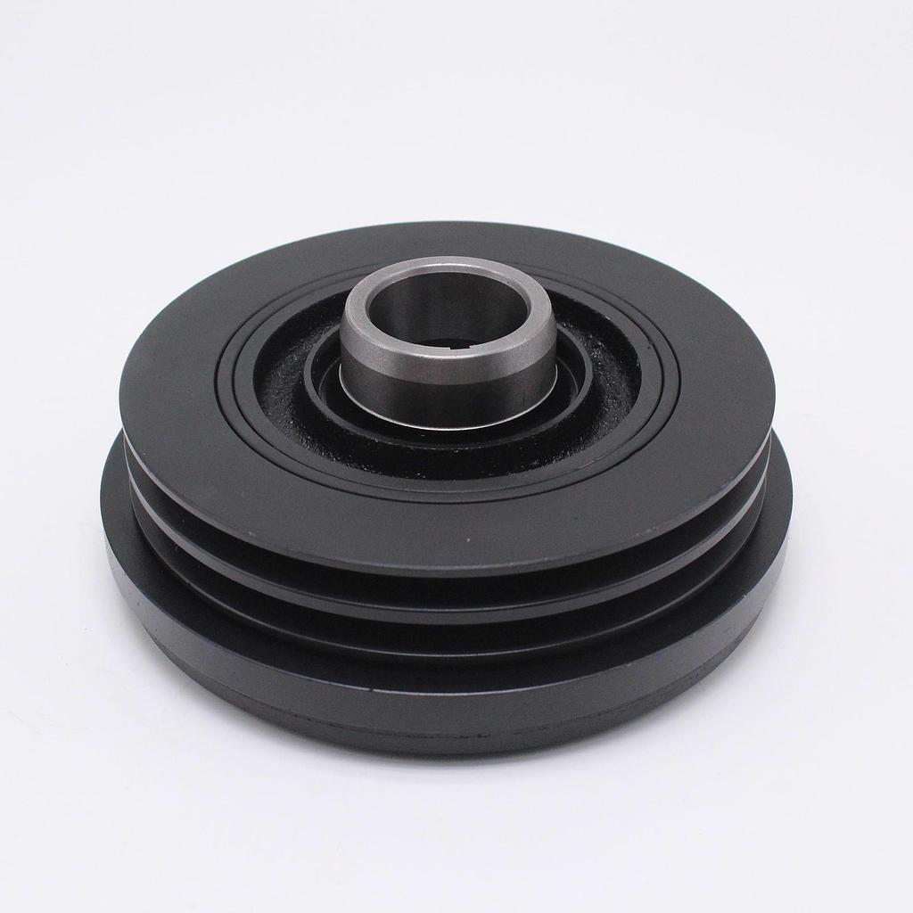Harmonic Balancer Crankshaft Pulley High Performance Quick Installation Spare Part 13408-17020 Metal for Toyota Truck Auto