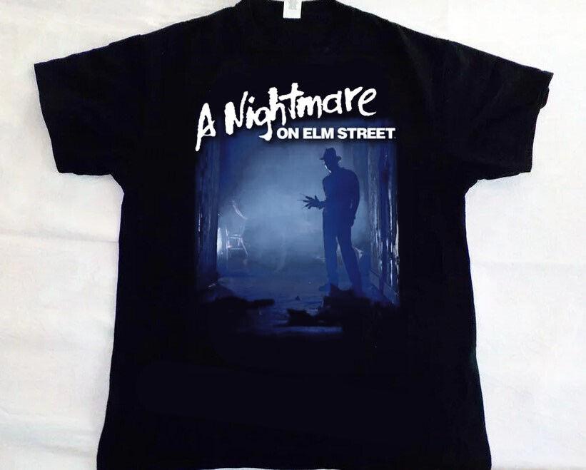 Freddy Is Waiting, A Nightmare On Elm Street movie t-shirt, cotton Unisex T-Shirt