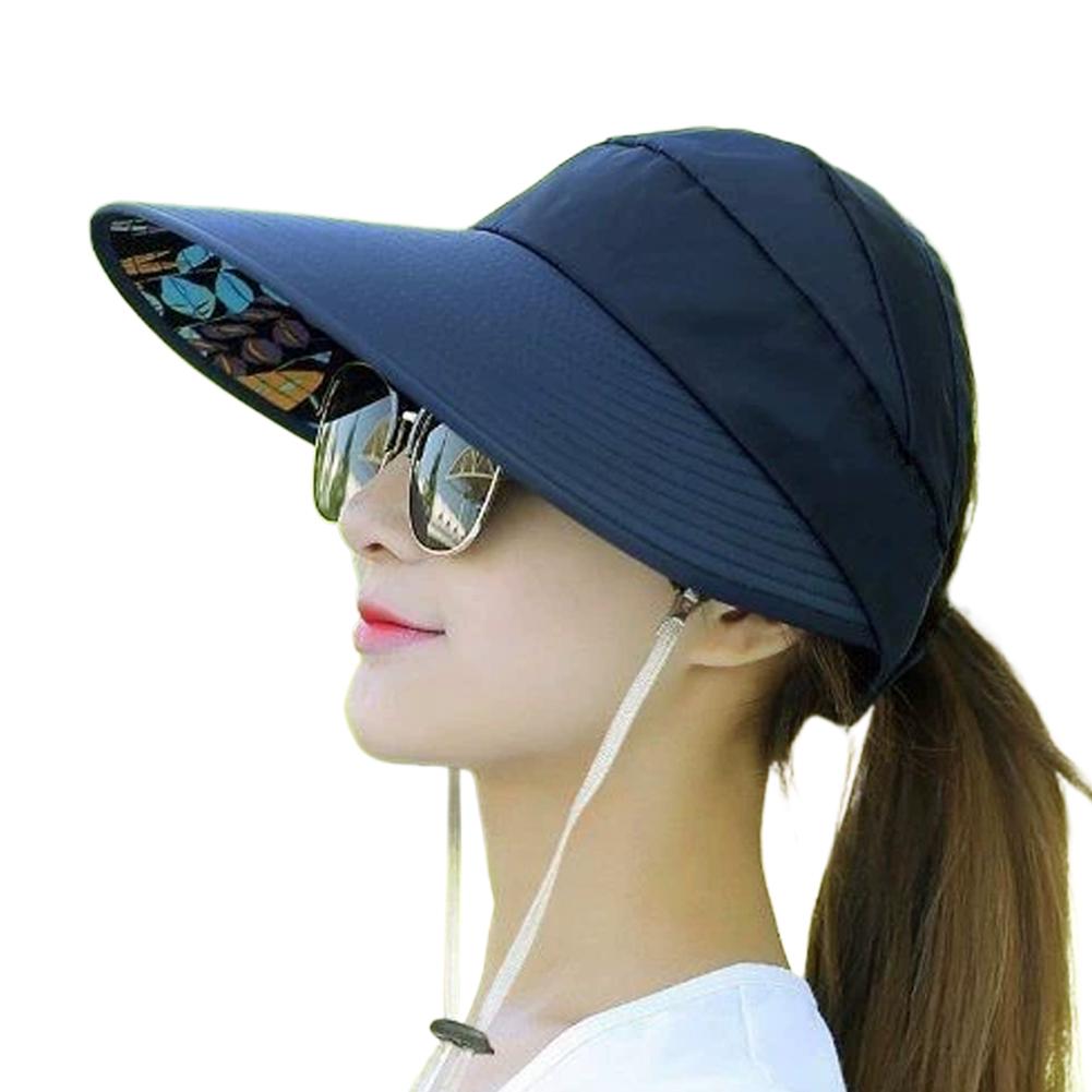 

Женская однотонная маска для лица, шляпа от солнца, удобная дышащая шляпа, универсальный топ, регулируемый размер I1W8 Black-1pcs