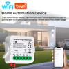 Smart WiFi Energy Meter Current Sensor - LED Lighting/Solar KWH Monitor 100-240V Real-time Stats and Power Consumption Tracker