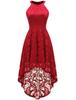 Dressy Star Lace Party Halter High Plus Perfect for and Weddings Size Women's Dress, Dress, Long, Neck, Sleeveless, Waist, Size, Guests, Receptions,