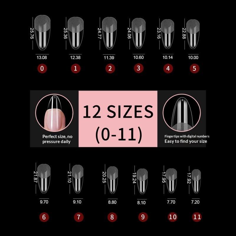 450Pcs Soft Gel Nail Tips Short Almond Nail Tips Full Cover False Nail Tips For Acrylic Nails Salon Home Press On Nails