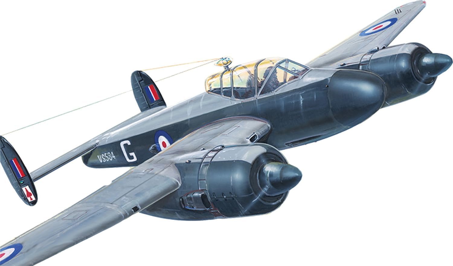 

VALOM Британский Бристоль Бриганд 8-й Пластиковый Сборный Набор CV14433 1/144 B.Mk.1 Двухмоторный Бомбардировщик, Эскадрилья,