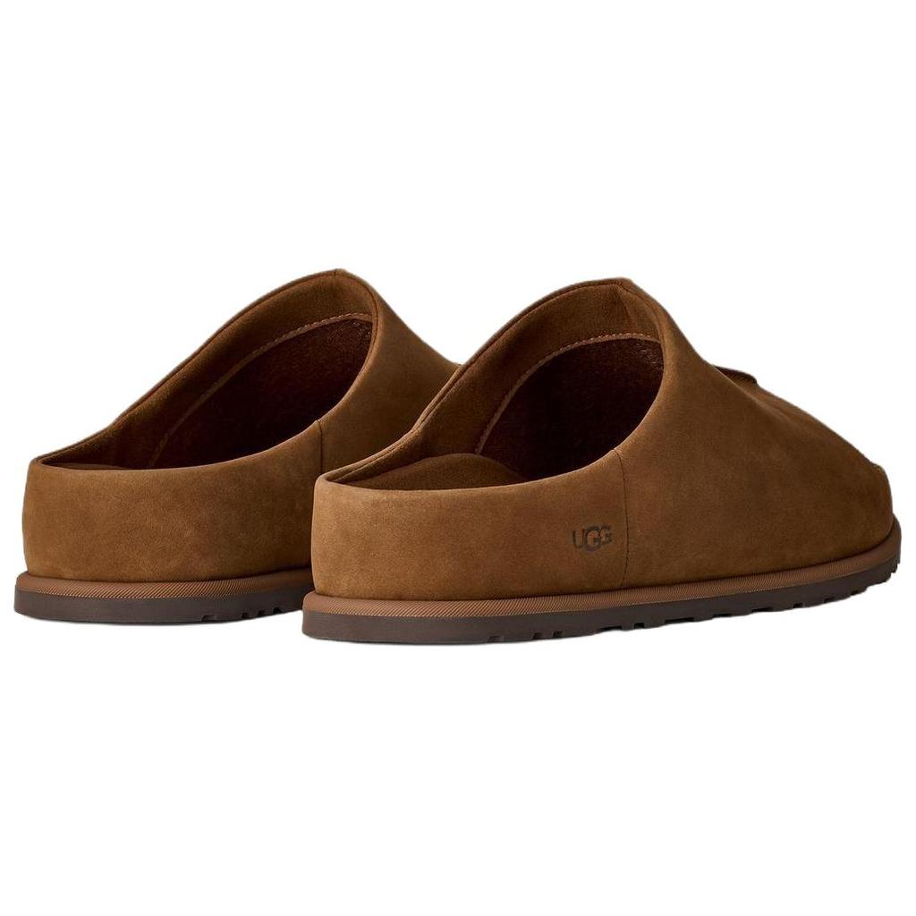 UGG Rubber Slide Slippers Men's Dark Brown 1177351-DKC