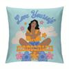 Home Decor Inspiring Motto-Printed Throw Pillow Covers Pattern Cushion Cover Suitable For Sofa Bedroom Car Pillow Cover