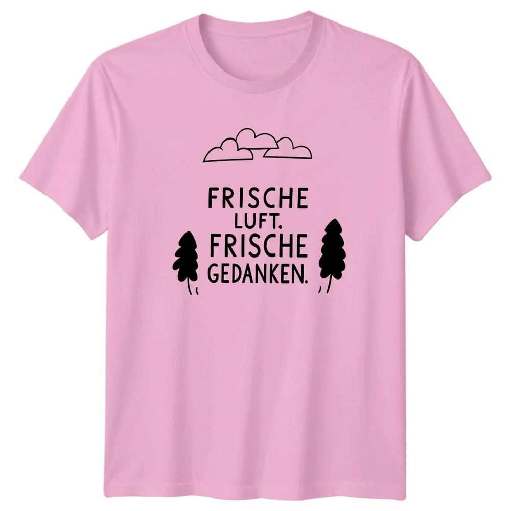 Frische Luft Frische Gedanken TShirt Hiking Nature Gift For Him And Her