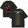 2026 Summer Hot Sale Vintage Washed Rapper The Weeknd Graphic T Shirts After Hours Til Dawn Tour T-shirt Men Women Vintage Streetwear Oversized Tshirt