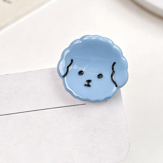 Cartoon Dog Hair Clip Non-slip Mini Claw Jaw Clip Acetic Acid