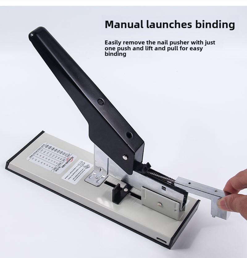Huapuda 240 Heavy-Duty Extra Large Stapler for Students and Leather Projects